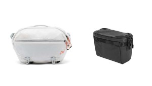Zestaw Torba Peak Design Outdoor Sling 7L Biała + Wkład Travel Line Peak Design Camera Cube v2 X-Small