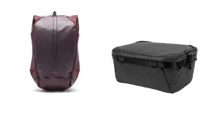 Zestaw Plecak Outdoor Peak Design Backpack 25L Ciemny Fiolet + Wkład Travel Line Peak Design Camera Cube v2 S-Medium
