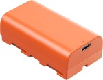 SmallRig 4971 - zamiennik akumulatora NP-F550, USB-C, 3500mAh, pomarańczowy