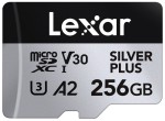 Karta pamięci Lexar microSDXC Silver Plus 1066x UHS-I/U3/A2/4K R205/W150 (V30) 256GB