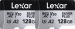 Karta pamięci Lexar microSDXC Silver Plus 1066x UHS-I/U3/A2/4K R205/W150 (V30) 128GB - 2pack