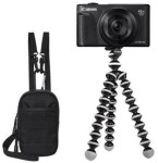 Aparat Canon PowerShot SX740 HS Travel Kit Czarny Lite Edition