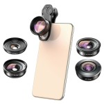 Zestaw obiektywów do telefonu 5w1 Apexel APL-HB5