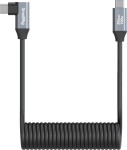 SmallRig 4792 Spiralny kabel USB-C-prosty do USB-C-kątowy 35cm 20Gbps 100W