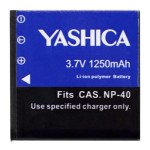 Akumulator Yashica 3.7V / 1250mAh (NP-40) do modeli City100 i City200