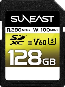 Karta pamięci SUNEAST ULTIMATE PRO SDXC UHS-II V60 Series 128GB