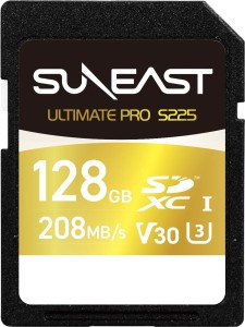 Karta pamięci SUNEAST ULTIMATE PRO SDXC UHS-I V30 S225 GOLD Series 128GB