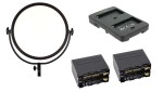 Zestaw lampa Patona Premium LED SL-360ARC + 2x akumulator PATONA PROTECT NP-F970 + PATONA Premium adapter V-Mount na 2 akumulatory Sony NP-F