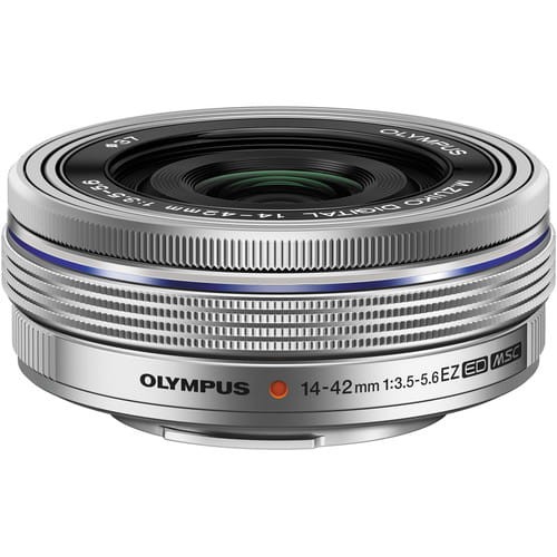 Obiektyw Olymous M.ZUIKO DIGITAL ED 14‑42mm F3.5‑5.6 EZ PANCAKE - srebrny -1.jpg