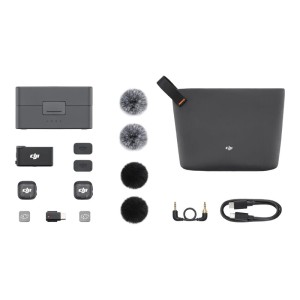 System mikrofonów bezprzewodowych DJI Mic 3 (2 TX + 1 RX + etui ładujące)