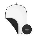 Składane tło 2 w 1 Westcott Black & White (196x152cm)