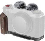SmallRig 5260 Płytka montażowa w kształcie litery L z drewnianym uchwytem do FUJIFILM X-M5 czarny