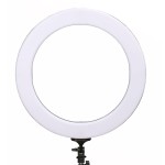 Lampa LED Ring PRO STUFF PLR 18 II (48cm) ze statywem – wersja czarna