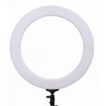 Lampa LED Ring PRO STUFF PLR 18 II (48cm) ze statywem – wersja biała