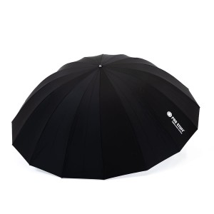 Parasol paraboliczny PRO STUFF deep, czarno-biały 180cm