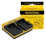 PATONA Podwójna ładowarka Nikon EN-EL25 Z30 Z50