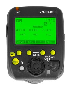 Kontroler radiowy Yongnuo YN-E3-RT II do Canon