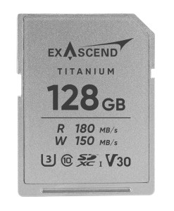 Karta pamięci Exascend Titanium UHS-I V30 128GB