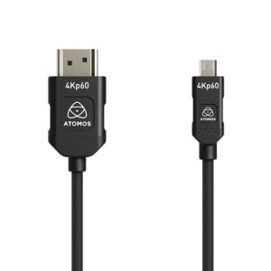 ATOMOS ATOM4K60C7 - kabel Micro HDMI do Full HDMI, 4K60p, 45cm