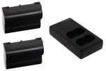 Zestaw dwa akumulatory Patona EN-EL15C + ładowarka z kablem USB-C