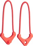 Ściągacze do zamków błyskawicznych Wandrd WORRYLESS Zipper Puller Red