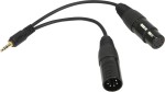 Kabel Nanlite DMX Adapter cable with 3.5mm
