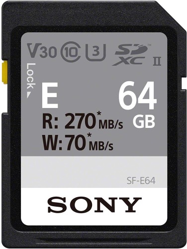 Karta pamięci Sony SD UHS-II serii SF-E 64 GB.jpg