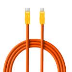 Kabel Newell USB-C - USB-C 100 W, 2 m, silikonowy, pomarańczowo-żółty