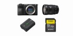 Aparat cyfrowy Sony A6700 body - ILCE6700B + Sony E 16-55mm f/2,8 G - SEL1655G + Akumulator Sony NP-FZ100 + Karta pamięci Sony SDXC 64GB SF-G TOUGH