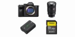 Aparat cyfrowy Sony A7 IV body - ILCE7M4B + FE 24-70 mm f/2.8 GM - SEL2470GM + Akumulator Sony NP-FZ100 + Karta pamięci Sony SDXC 64GB SF-G TOUGH