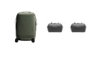 Zestaw Walizka Peak Design Roller Pro Carry-On Sage x1 + Pokrowiec Travel Line Peak Design Shoe Pouch - na buty x2