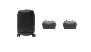 Zestaw Walizka Peak Design Roller Pro Carry-On Black x1 + Pokrowiec Travel Line Peak Design Shoe Pouch - na buty x2