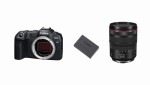 Aparat Canon EOS R8 body + dodatkowy akumulator LP-E17 + RF 24-105mm F/4L IS USM + dodaj w koszyku mikrofon kierunkowy Canon DM-E1 gratis