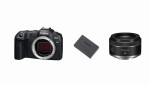 Aparat Canon EOS R8 body + dodatkowy akumulator LP-E17 + RF 50mm F1.8 STM + dodaj w koszyku mikrofon kierunkowy Canon DM-E1 gratis