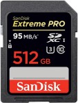 Karta Pamięci SanDisk Extreme Pro SDXC UHS-I 512GB (95 MB/s)