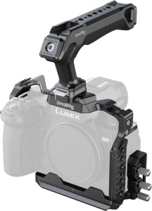 SmallRig 5752 - zestaw, klatka, uchwyt górny, zacisk kabla HDMI i USB-C, do Panasonic LUMIX G9 II / S5 II / S5 IIX