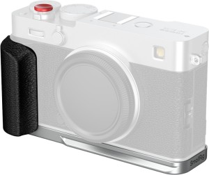 SmallRig 5447 - płytka montażowa w kształcie litery L z silikonowym uchwytem do aparatu Fujifilm X-E5 srebrny