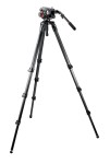 Zestaw video Manfrotto 504HD,536K statyw 536 Carbon + głowica 504HD + torba