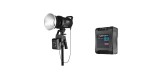 GlareOne LED 120 BiColor D Location Kit + Bateria Mathorn MB-V99 6800mAh PD65W OLED USB-C 99Wh V-mount