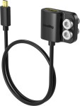 SmallRig 6125 - adapter z mocowaniem 1/4", kabel Micro HDMI do Full HDMI (męski do żeński)
