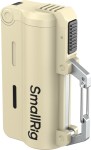 SmallRig 6088 - etui ładujące 2w1 (ładowarka i powerbank) + akumulator INR21700 (piaskowy brązowy zestaw, 5000mAh)