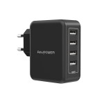 Ładowarka sieciowa RAVPower RP-PC026 - 4x USB, czarna