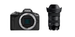 Aparat Canon EOS R50 + Sigma 17-40mm F1.8 DC Art Canon RF-S