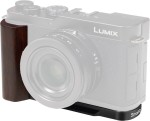SmallRig 5942 - montażowa płytka L-kształtna z drewnianym uchwytem do Panasonic Lumix L10 (czarna)