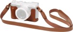 SmallRig 6275 - skórzany zestaw, półfuterał/etui/case z paskiem naramiennym Panasonic Lumix L10 (brązowy)