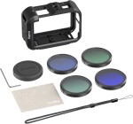 SmallRig 6374 - zestaw, klatka + 4x filtr do DJI Osmo Action 6 (ND8, ND16, ND32, CPL)