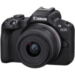 Aparat Canon EOS R50 czarny + RF-S 18-45 IS STM | oferta teb edukacja