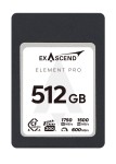 Karta pamięci Exascend Element Pro Cfexpress 4.0 A 512GB
