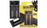 LiitoKala Lii-S2 ładowarka do 2 akumulatorów AA AAA Ni-Mh/Cd Li-Ion Li-Fe
