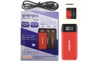 LiitoKala Lii-MP2 powerbank i ładowarka akumulatorów czerwona
